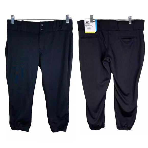 Champro Softball Pants XL Black Fastpitch NWOT - Picture 1 of 14